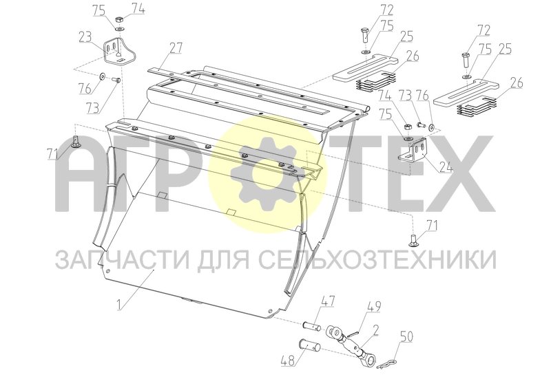 Чертеж Диффузор (РСМ-120.50.01.000Ф)